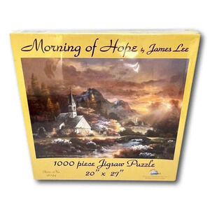 Sunsout Jigsaw Puzzle 1000 pieces Church Morning of Hope 27  x 20 New Jig Saw